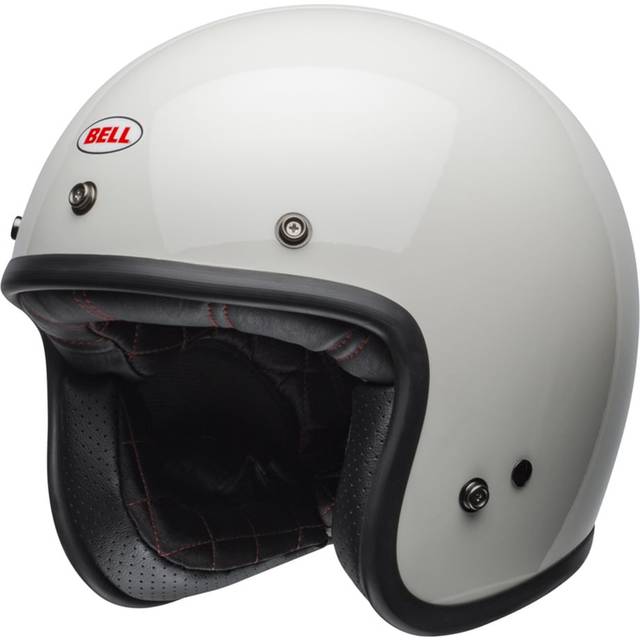 Bell Custom 500 Solid, open face helmet , color: White , size: XL