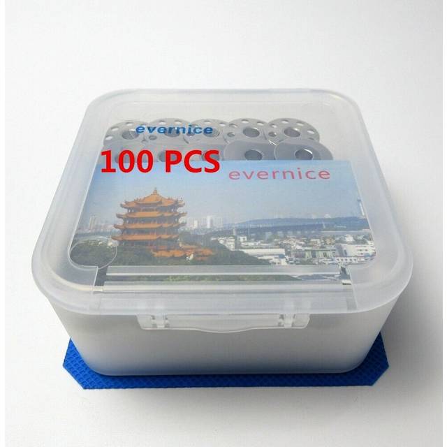 100 metal bobbin 40264 for juki ddl-8700 brother consew single needle lockstitch