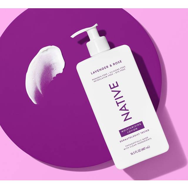 Native Lotion Lavender & Rose 16.5 fl oz