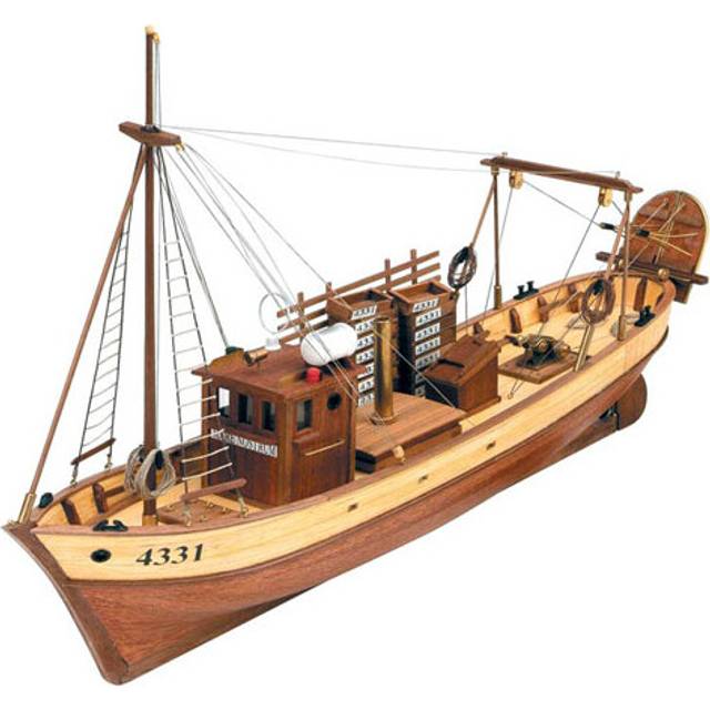 Artesanía Latina – Fartygsmodell av Trä – Medelhavet Fiskebåt, Mare Nostrum - Modell 20100N, Skala 1:35 - Modeller att Montera – Medium Nivå