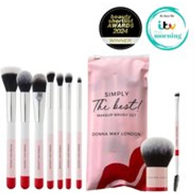 Donna May London Full Size Makeup Brush Set