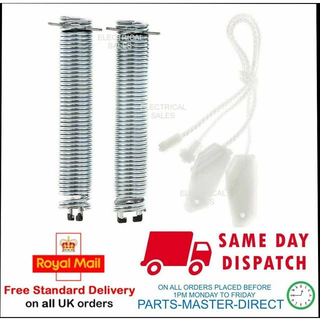 Fits bosch dishwasher door hinge spring & rope repair kit 00754869 pmd