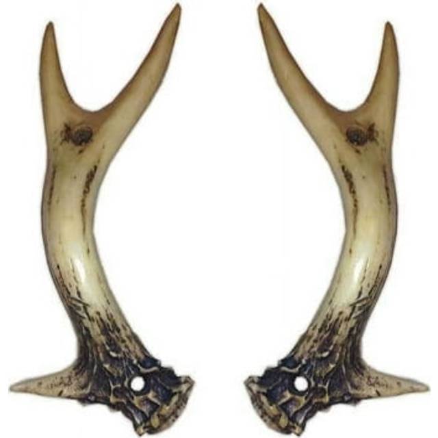 Paseo Road by HiEnd Accents Antler Tan Drawer Handle Set of 2  Rustic Western Kitchen Cabinet Pulls  Lodge Cabin Style Decorative Drawer Pulls  6 inch