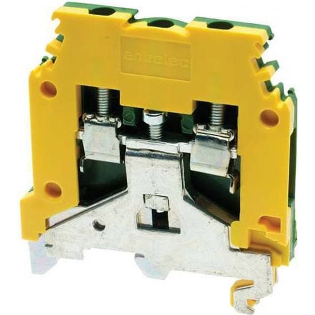 ABB / Entrelec Din Rail Terminal 35mm Green & Yellow (Earth)