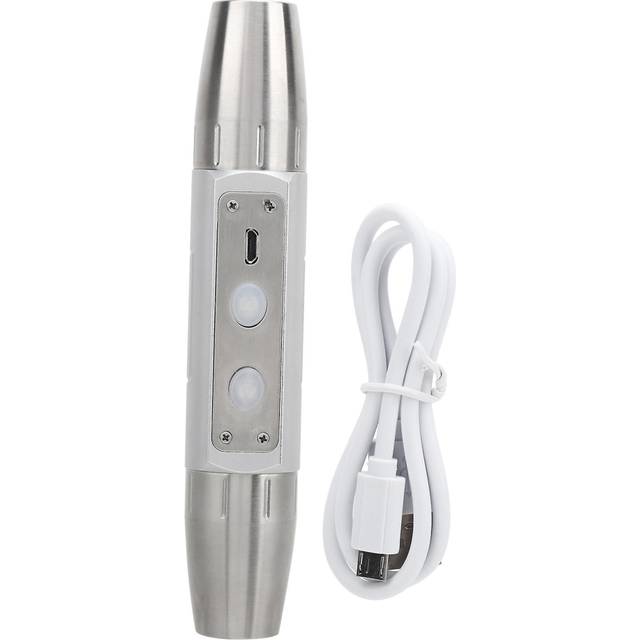 4 Lights Professional Flashlight Jewelry Identification Usb Rechargeable Bright Torch