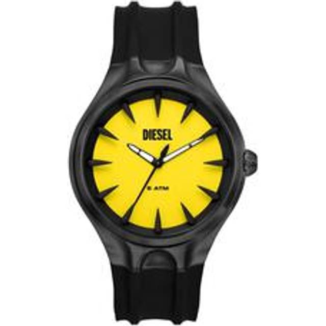 Diesel - Montre Streamline en silicone noir - Montres - Homme - Noir - UNI