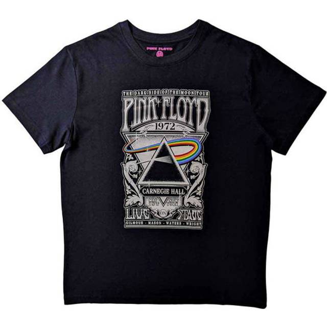 Pink floyd kids t-shirt: carnegie hall poster (7-8 years)