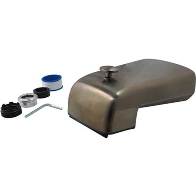 Made to Match Universal Diverter Tub Spout, Satin Nickel