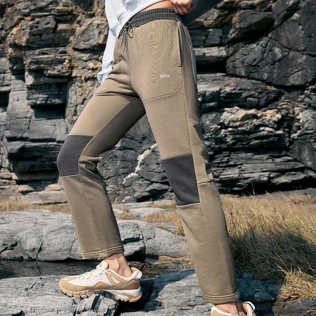 SHEIN Women&#39;s Outdoor Joggers With Colorblock Design And Letter Embroidery