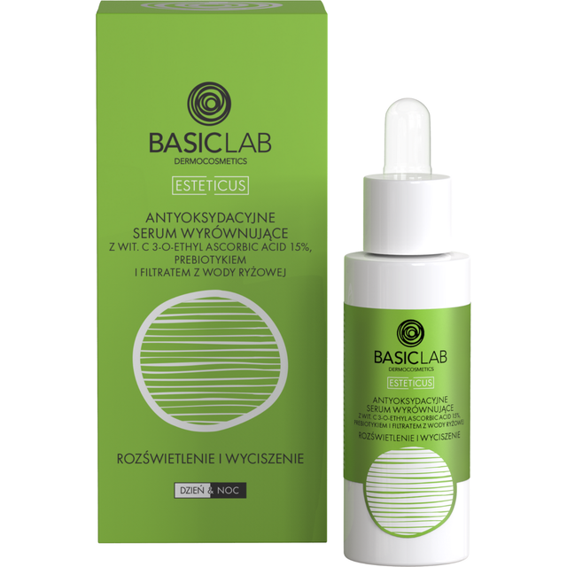BasicLab Antioxidant levelling serum with vit. C 15% 15ml