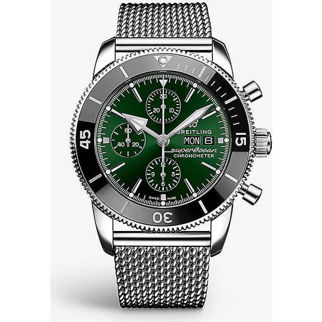 Breitling Bronze Stainless Steel Superocean Heritage A103703A1Q1W1 Automatic Men's Wristwatch 42 mm