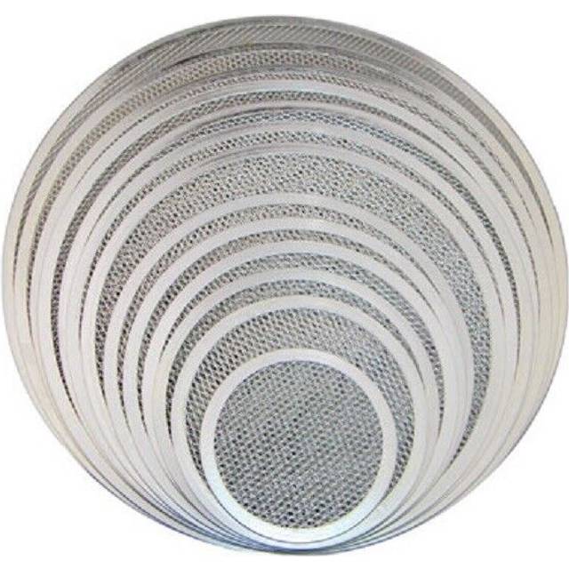 "(8"" Inch) Samuel Groves 8"" to 18"" Aluminium Mesh Pizza Screen Baking Tray Net Wire Heavy Duty"