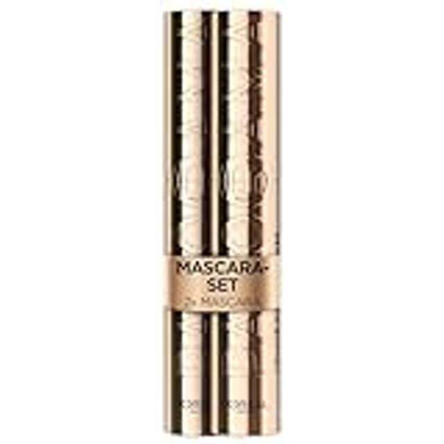 L'Oréal Paris Mascara, Wimperntusche für extra Definition und extra Volumen, Mit Panorama-Bürste und Panorama Effekt, Volume Million Lashes, Black Schwarz Doppelpack