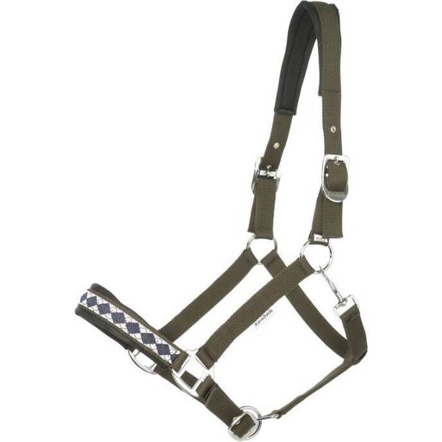 Halter for horse Kavalkade Perlon Classic - Vert