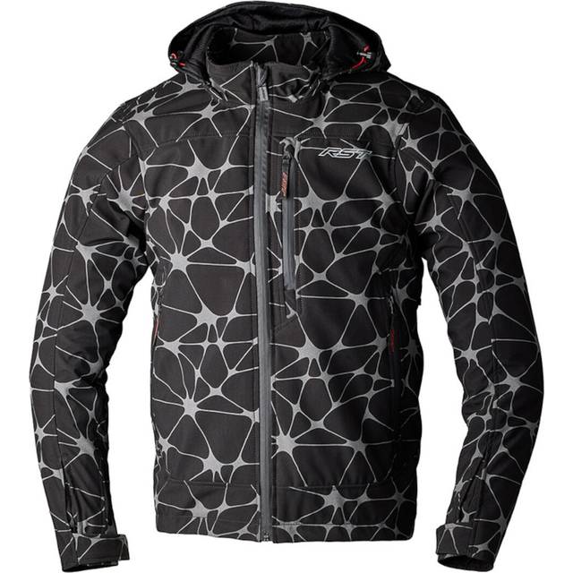 RST Havoc, textile jacket waterproof , color: Black/Grey , size: XL