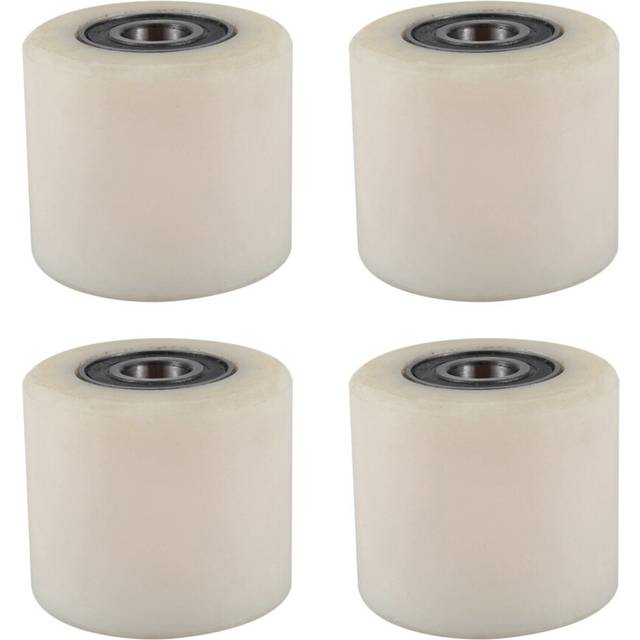 4X to Rotate Pallet 80 x 70mm Nylon Beige + Silver