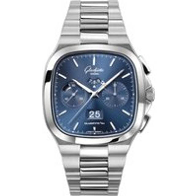 Glashutte Seventies Chronograph Panorama Date Mens Watch 1-37-02-08-02-70