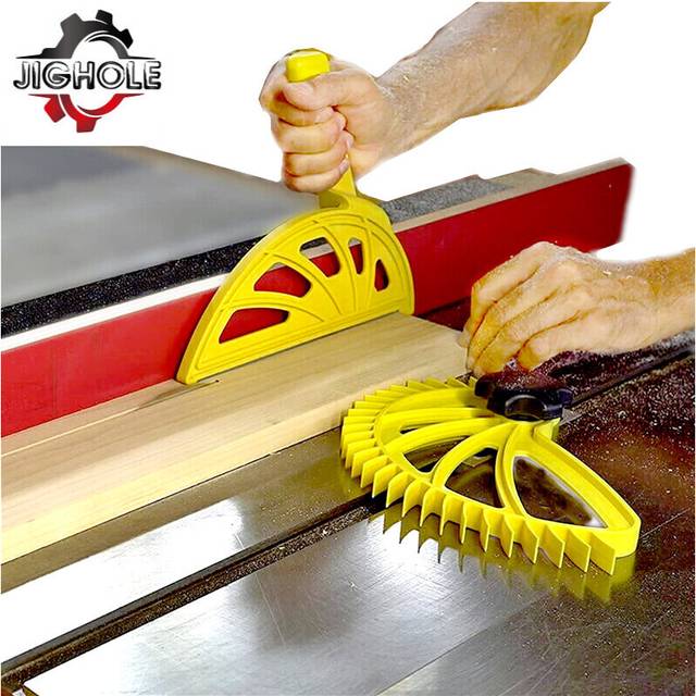 Premium Push Block Auxiliary Tools Table Saws Featherboard for Cutting Wood Safer Workflow Router Tables and Band Saws