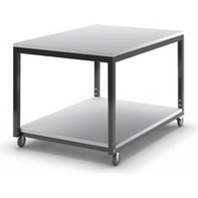 eurokraft basic for WT worktable system, for WT worktable system, LxW 1000 x 700 mm - charcoal