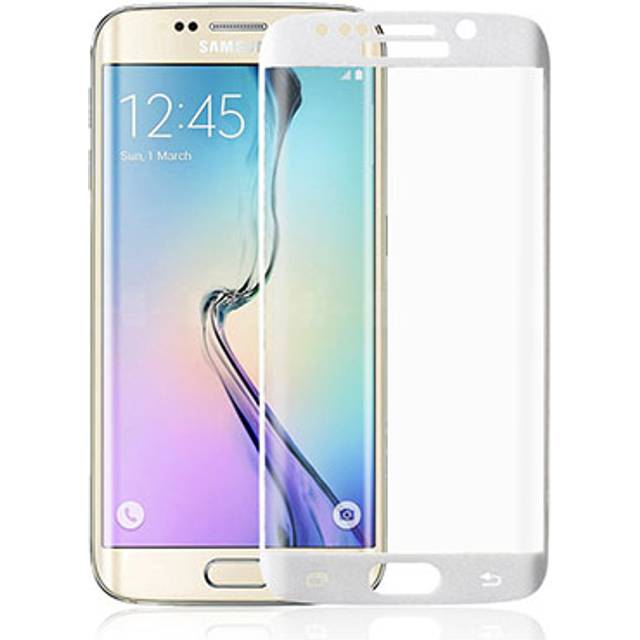 AMORUS Tempered Glass Screen Protector for Samsung Galaxy S6 edge Plus - Vit