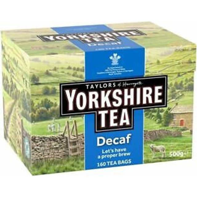 Yorkshire Decaf Teabags 160 per pack - Pack of 6