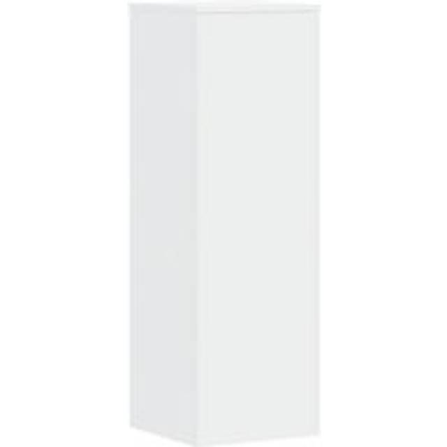 vidaXL Plant Stand White 33x33x100 cm Engineered Wood