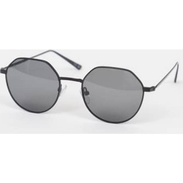 Meller - Aldabra Geometric Style Sunglasses In All Black
