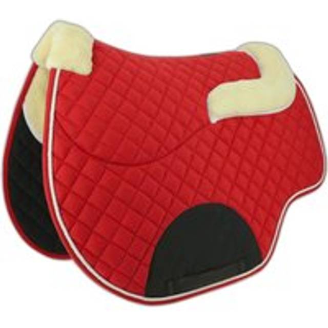 NORTON 'Comfort' Schabrak/Sadelpad Röd - Full size