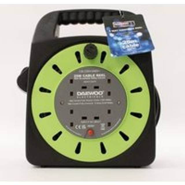 Heavy Duty 4 Socket Extension Reel 25 Metre