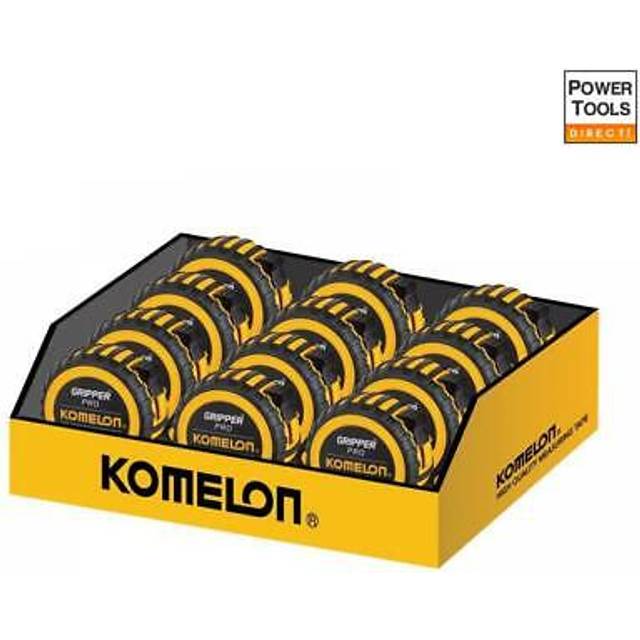 Komelon MC Tape 5M/16ft (Width 19mm) Display of 12