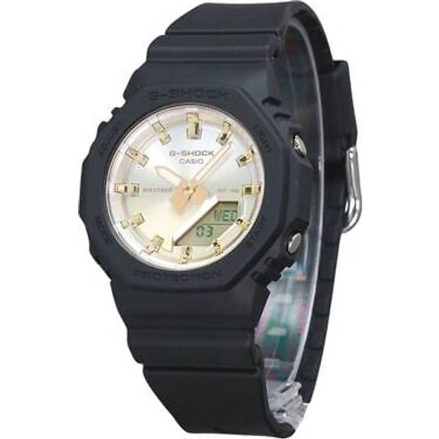 Casio G-Shock Analog Digital Sunset Glow Series Bio Based Resin Gold Dial Quartz GMA-P2100SG-1A 200M Women&#39;s Watch