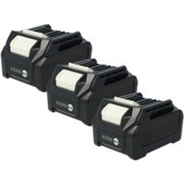 3x Battery compatible with Makita W001G, UX01GZ Power Tools (2500 mAh, Li-Ion, 40 v) - Vhbw
