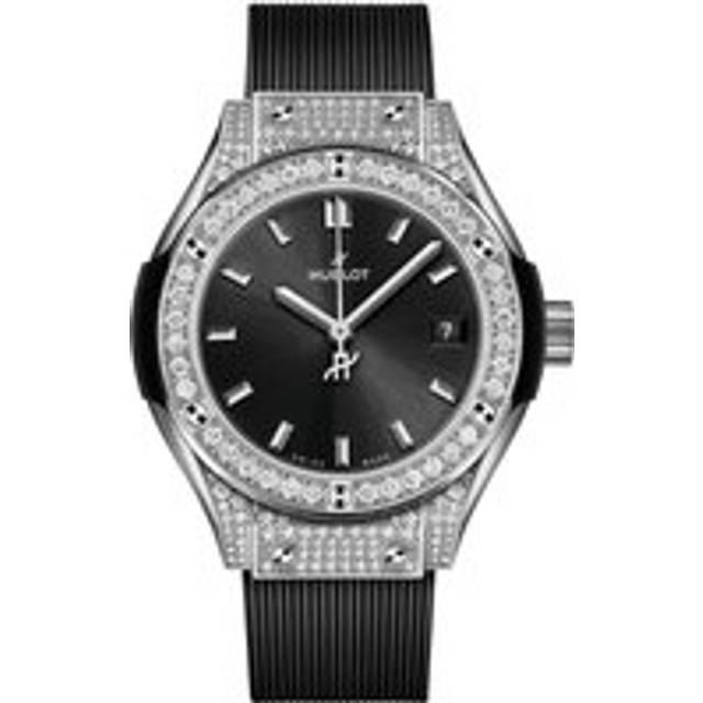 Hublot Classic Fusion Titanium Pavé 29mm Diamond Ladies Watch