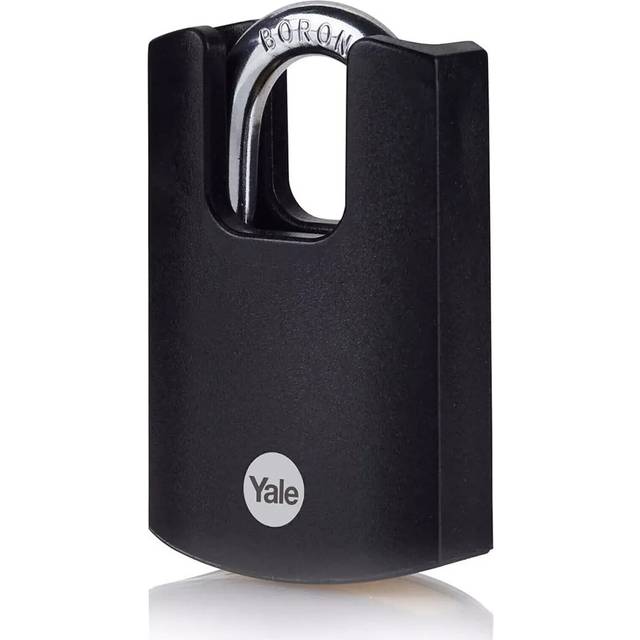 Yale Steel Padlock Boron Steel Closed Shackle Container Shed Bike High Security