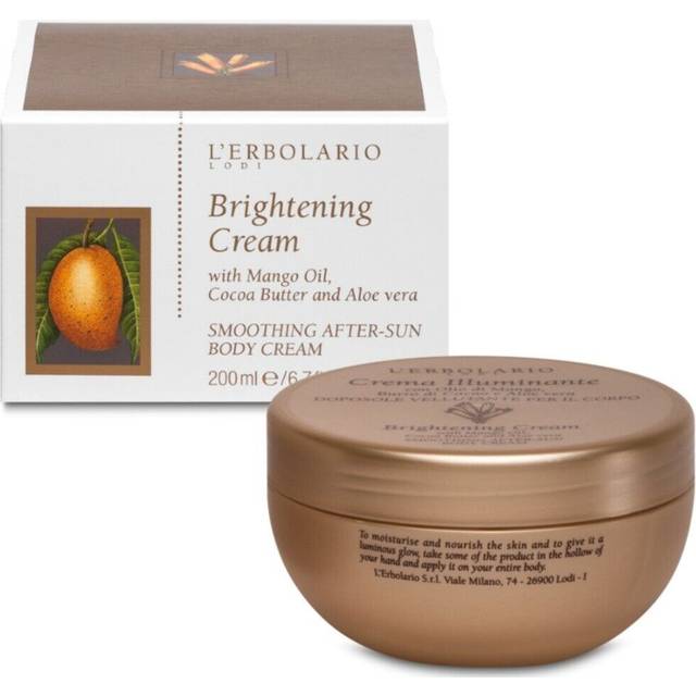 LErbolario Brightening Body Cream for Women 6.7 oz Body Cream