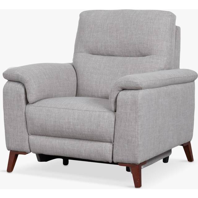 John Lewis Slant Power Recliner Armchair, Grey Textured