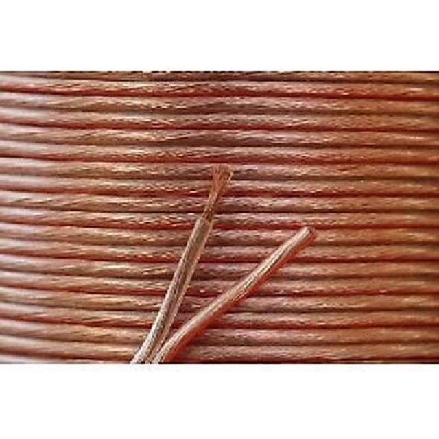 100m 2x 2.5mm 14awg multi-strand loud speaker cable / wire for home or car audio