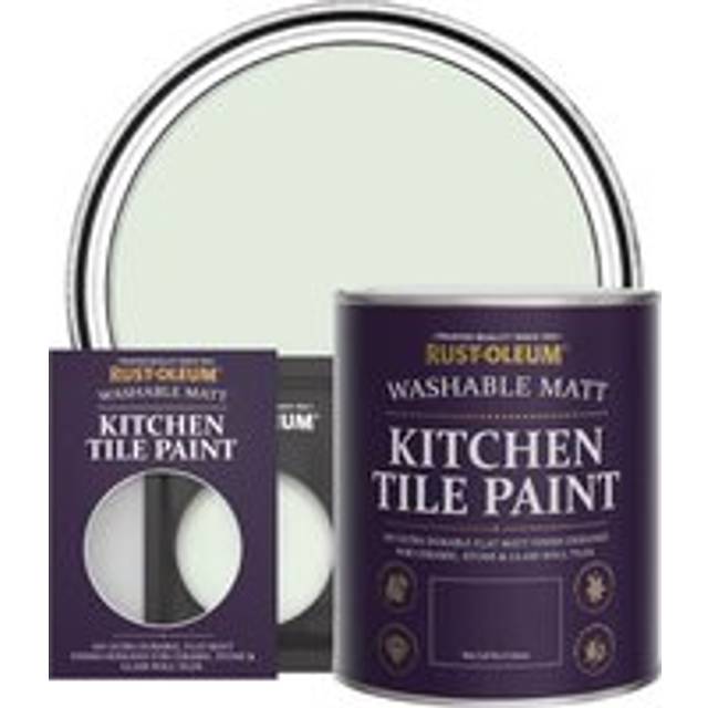 Rust-Oleum Kitchen Tile Paint, Matt Finish - SAGE MIST - 10ml - Green