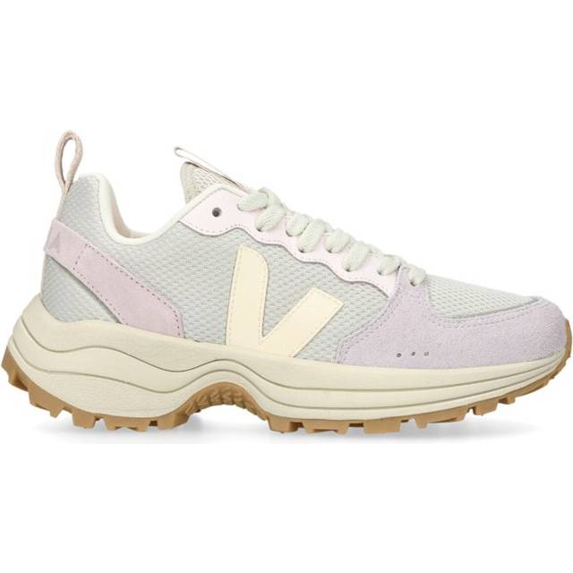 Veja Womens Beige Comb Women&#39;s Venturi V-logo Suede and Leather Alveomesh Trainers Eur 36 / 3 Uk Women - BEIGE COMB