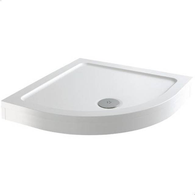 Podium Quadrant Raised Non-Slip Shower Tray 900mm with Waste
