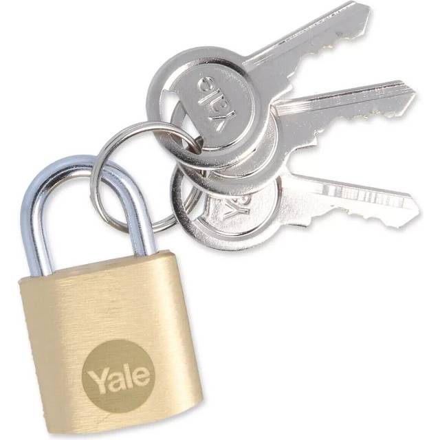 Yale Brass And Hardened Steel Padlocks Weatherproof Outdoor Shed Tool Garage Uk
