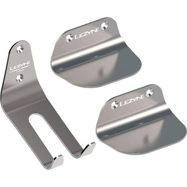 Lezyne Stainless Pedal Hook Bicycle Storage System  - Silver
