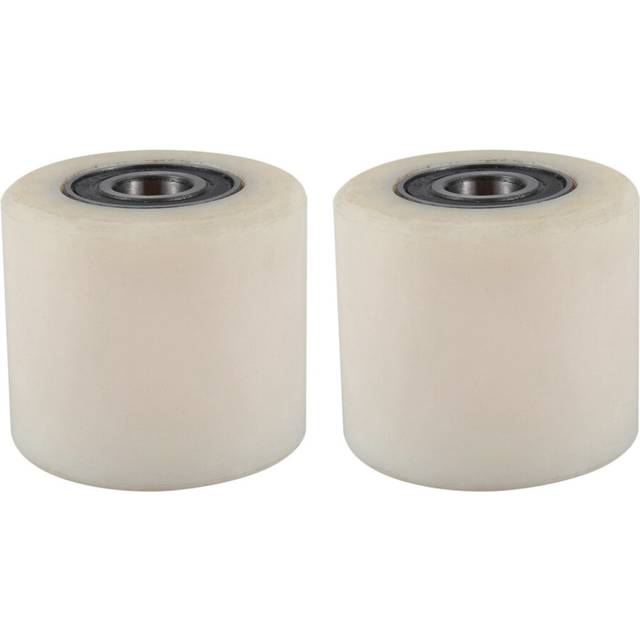2X to Rotate Pallet 80 x 70mm Nylon Beige + Silver