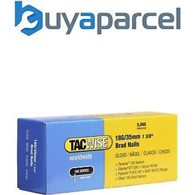18G Brad Nails 35mm by Tacwise - Box of 5000 Roofing Superstore 0399