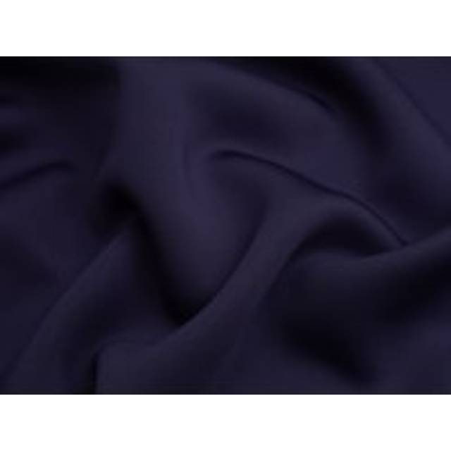 Minerva Core Range Neoprene Stretch Knit Fabric Navy Blue