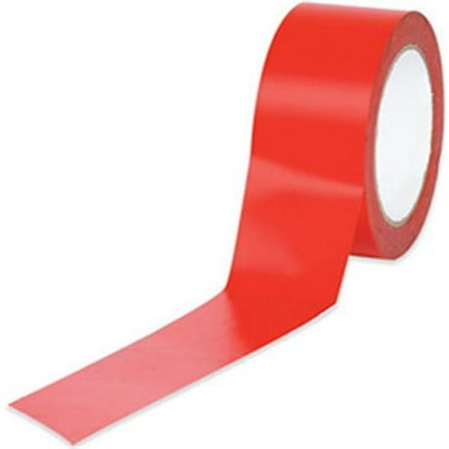 2in. x 36 yds. Red Solid Vinyl Safety Tape - Red - 2in. x 36 yds.