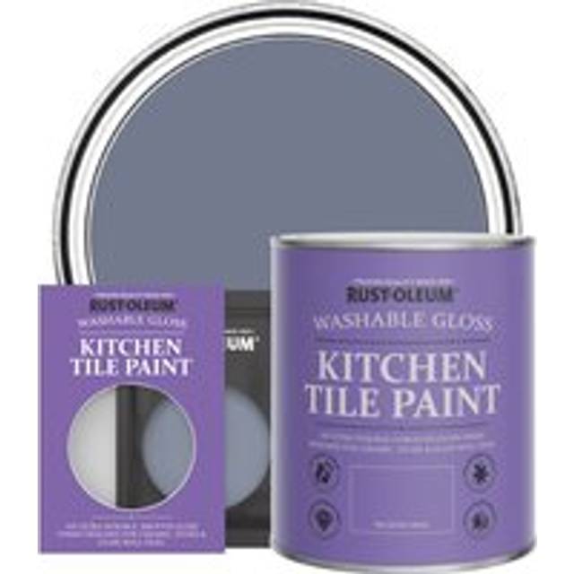 Rust-Oleum Kitchen Tile Paint, Gloss Finish - Hush - 10ml - Blue