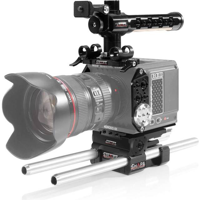 SHAPE full camera cage with 15 mm LW rod system for RED Komodo