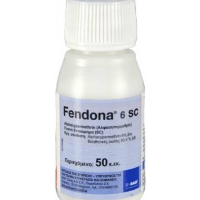 Insecticide Pest Control FENDONA 6 SC 50ml make 5L fleas