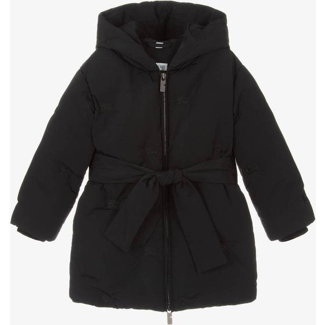 Burberry Girls Black Kids George Shell-down Coat 6-14 Years 12 - BLACK